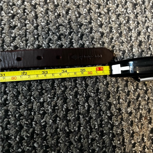 Elegant Pink and Black Patterned Women's Belt - Picture 5 of 5